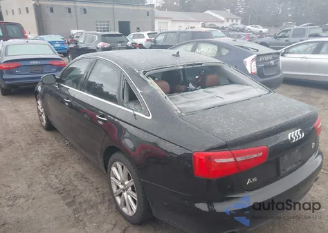 2013 Audi A6 2.0T Premium из США, поврежденный, VIN WAUDFAFC0DN039555